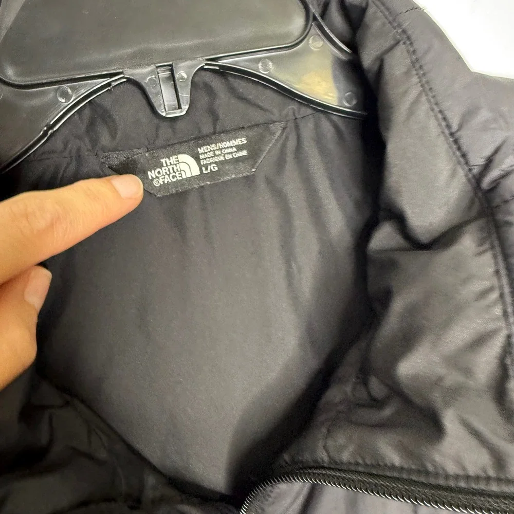 The North Face size pit
